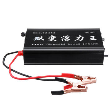 99900W 12V Smart Ultrasonic Inverter Electro Fisher Fishing Machine Ultrasonic Inverter Safe Protect