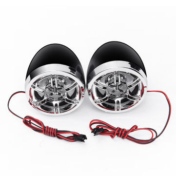 Waterproof Motorcycle Handsfree Speaker Audio FM Radio System Stereo MP3 Player With bluetooth