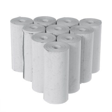 10 Rolls 57x25mm Thermal Printer Papers for Paperang PeriPage Thermal Printer