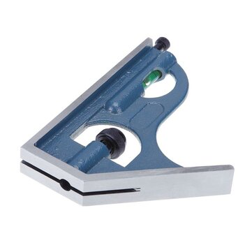 1 Set Angle Ruler Universal Bevel 180 Degree Angle Combination Square Protractor Ruler Set Stainless