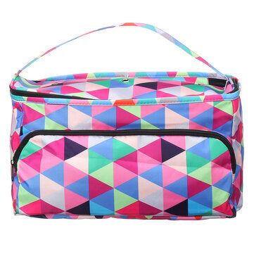 Knitting Storage Bag Desktop Organizer Oxford Tote Bag Yarn Crochet Knitting Tool Bag