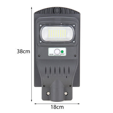 40W Solar Street Light Radar+Light Sensor LED Outdoor Garden Wall Lamp for Park, Garden, Courtyard,