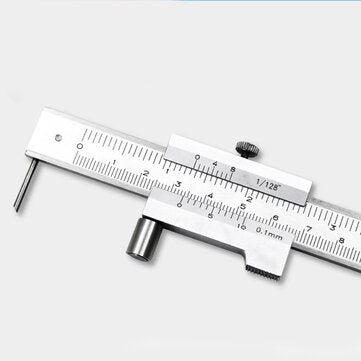 0-200MM Parallel Ruler Crossed Caliper Cursor Marking Stainless Steel Caliper Carbide Needle Marking