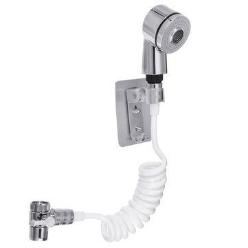 Bathroom Bathtub Wash Face Basin Water Tap External Shower Hand Held Spray Mixer Spout Faucet Tap Wa
