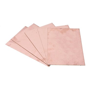 50pcs 100x150x0.8mm Single Side Copper Clad FR4 Laminate PCB Circuit Board