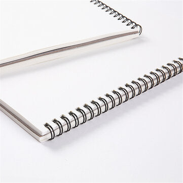 B5 Sketchbook 40 Pages Double Coil Design Loose-leaf Graffiti Drawing Book Stationery Painting Art S