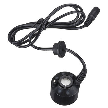 6 LED Color Changing Mini Mist Maker Fogger Water Fountain Pond Fog Machine Atomizer Air Humidifier