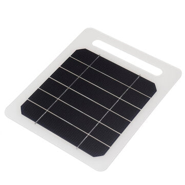 3W Monocrystalline Solar Panel Cell Module Kit Waterproof With USB Ports Mobile Phone Charging