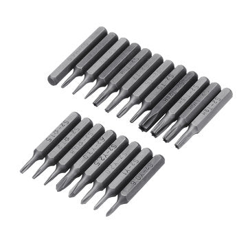 XIAOMI 20pcs Hex/Pentagram/Torx Alloy Steel Screwdriver Bit Set Hex Shank Screwdriver Accessories