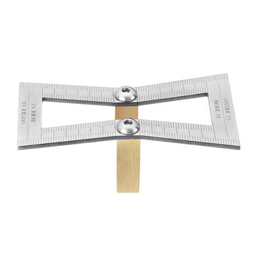 Drillpro Dovetail Scribe Line Planner Woodworking Crossed Templates Drawing Line Tool