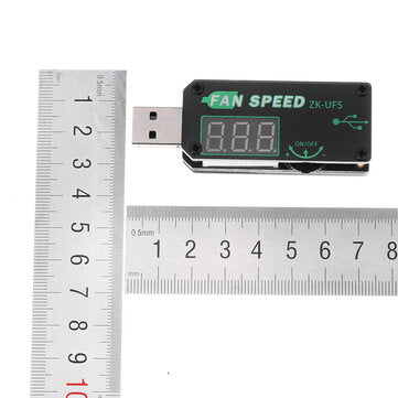 5pcs 5V USB Cooling Fan Governor LED Dimming Module Low Power Timer Board with Shell