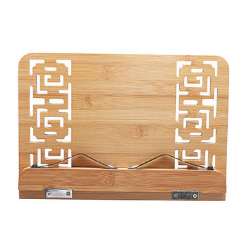 Multifunction Wood Table Stand Reading Bookshelf Bracket 28*20cm Tablet PC Pad Drawing Support Woode