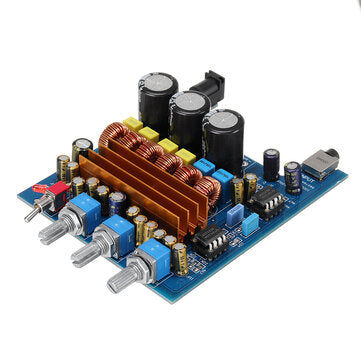 YJ00285 2.1 TPA3116 Amplifier Board 2*50W+100W High Power Digital Power Amplifier Board