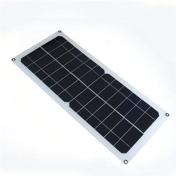 SP-10W  420*190*2.5mm Flexible Monocrystalline Solar Panel with Rear Junction Box/USB Cable