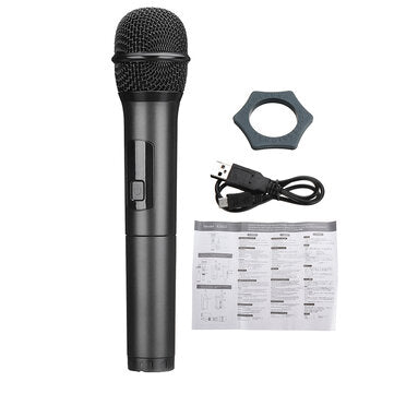 Gitafish K380J Professional Microphone UHF Wireless Lightweight with Receptor Various Frequency 10 C