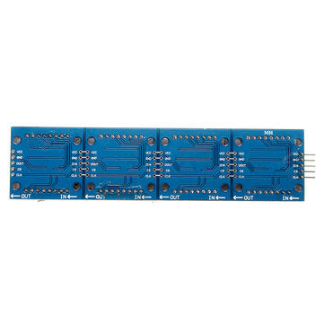 5pcs Geekcreit MAX7219 Dot Matrix LED Display Module 4-in-1 Display