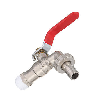 IBC Tank Adapter S60X6 to 1/2`` Lever Brass Garden Tap Hose Connector