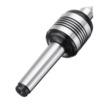 MT2 0.02 Inch Accuracy Steel Lathe Live Center Taper Tool Triple Bearing