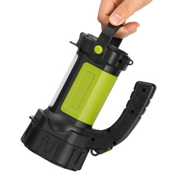 1000M 200W 2000LM 8000mAh LED COB Work Light Torch Candle 360 Rotation USB Charging Power Display