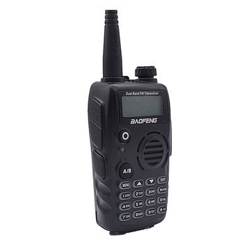 BAOFENG BF-UV5R Black White 128 Channels 400-520HZ Dual Band Two Way Handheld Radi... (PLUG: EUPLUG)
