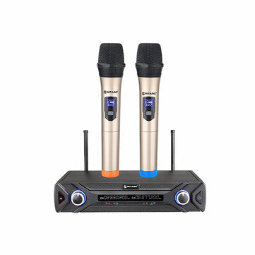 RITASC U28 Wireless Microphone System LCD Display Professional Home KTV Set