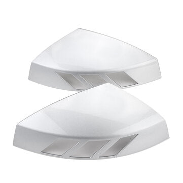 1 Pair Chrome Silver Rear View Mirror Cap Cover Add on Side Mirror Car Modification For AUDI A3 8V S