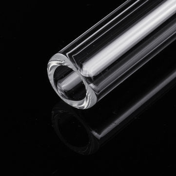 10Pcs Length 150mm OD 7mm 1mm Thick Wall Borosilicate Glass Blowing Tube Lab Tubes