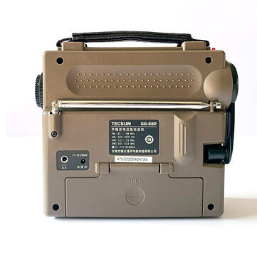 TECSUN GR-88P Digital Radio Receiver Emergency Light Radio Dynamo Radio With Built-In Speaker Manual
