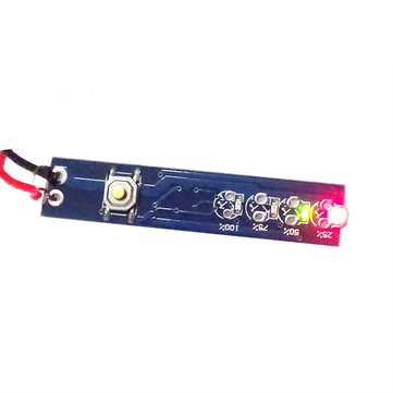 10pcs 1S Single 3.7V 18650 Lithium Battery Capacity Indicator Module Percent Power Level Tester LED