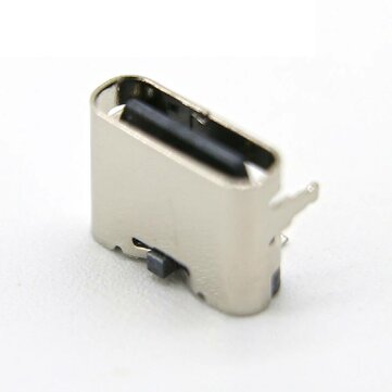 10PCS TYPE-C 2P In-Line Female Charging Socket With High-Current Charging Oval Plug