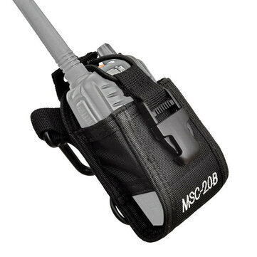 MSC-20B Nylon Pouch Bag Walkie Talkie Carry Case for Baofeng UV5R UV82 bf888S UV-9R Plus TYT Mototro