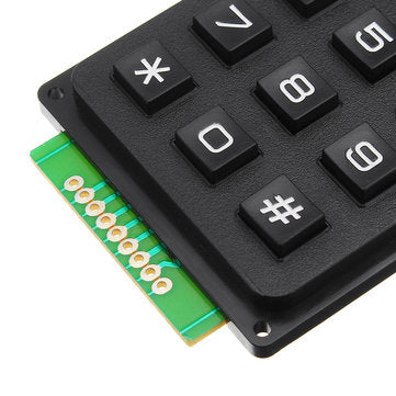 5pcs 12 Key MCU Membrane Switch Keypad 4 x 3 Matrix Array Matrix Keyboard Module Geekcreit for Ardui