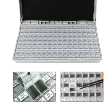 SMD SMT IC Resistor Capacitor Electronics Storage Case Organizers ESD Safe Precision Component Enclo