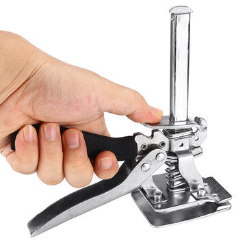 Woodworking Surpport Arm Handheld Clamp Tool Stainless Steel Height Regulator Precision Locator Wall
