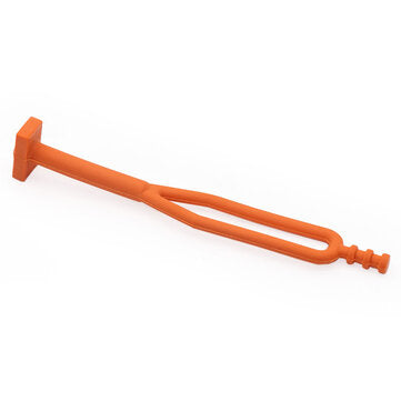 Motorcycle Side Stand Bracket Rubber Belt Support For KTM Abeto Para HUSABERG Hu... (COLOR.: ORANGE)