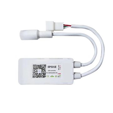 DC5-24V SP501E WIFI Addressable WS2812B SK6812 UCS1903 LED Strip Controller Work with Amazon Alexa