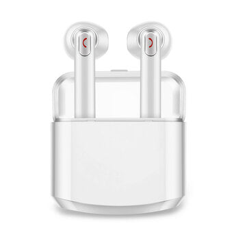 [True Wireless] TWS Mini Portable Dual Wireless bluetooth Earphone Headphones wit... (COLOR.: WHITE)
