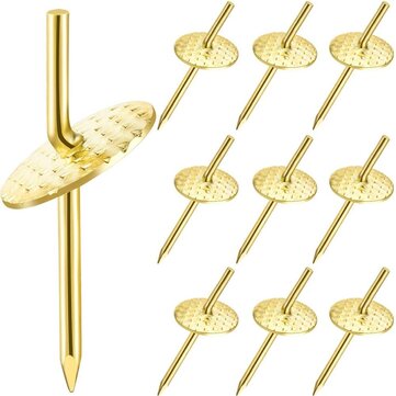 50pcs American Style Assorted One Step Hangers Iron Alloy Nail Hooks 20lbs Photo Picture Frame Hange