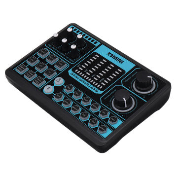 X9 MINI Computer External Mobile Phone Sound Card Repair Tone Mixer Suitable for Home Computer Recor