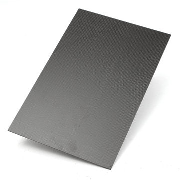 Suleve CF203025 3K 2003002.5mm Plain Weave Carbon Fiber Plate Panel Sheet Aircraft Model Buil