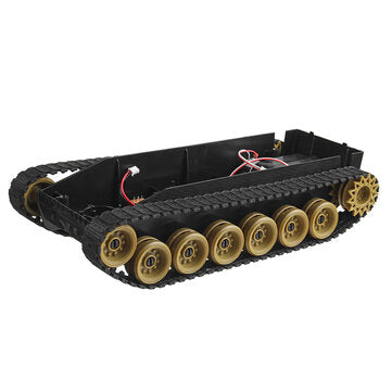 3V-9V DIY Shock Absorbed Smart Robot Tank Chassis Crawler Car Kit With 260 Motor