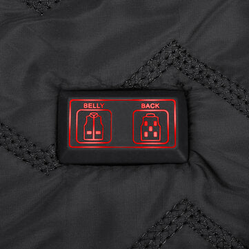 USB Heated Vest Winter Warm Electrical Sleevless Jacket Travel Heating Short Sleeve Cloth Coat