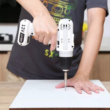 MarsWorker 12V 25N.M Cordless Rechargeable Household Impact Drill Multifunctio... (TYPE: IMPACTTYPE)