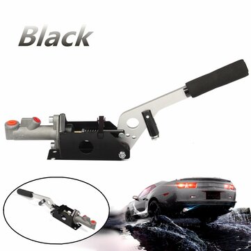 Hydraulic Horizontal Racing Drift Handbrake Hand Brake Parking Brake Lever Universal (COLOR: BLACK)
