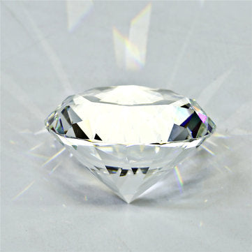 60mm Big K9 Crystal Clear Diamond Glass Art Paperweight Decorations Ornament Creative Gifts