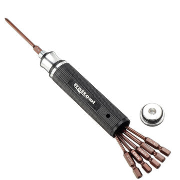 Raitool 6 in 1 Magnetic Hex Screwdriver Portable Repair Tools For TV Watch Camera Computer