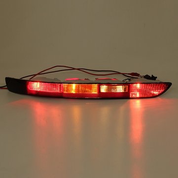 Left Side Car Rear Bumper Tail Light Taillight Brake Lamp Cover Smoke Black For Audi Q5 2.0T 2009-20