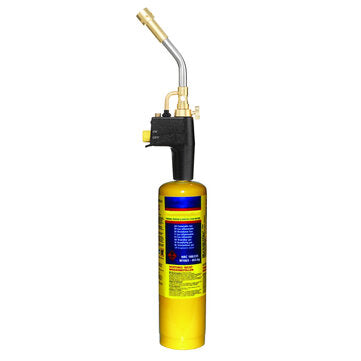 TS8000 Type High Temperature Brass Mapp Gas Torch Propane Welding Pipe With a Replaceable Brass Weld
