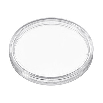 Silver Dollar Coin Collection Box With Inner Pad Adjustable Small Round Box High Speed Rail Reform C