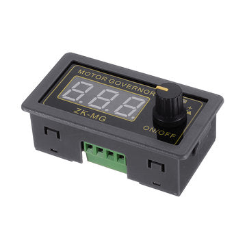 ZK-MG 5-30V 12V24V 5A High Power PWM DC Motor Speed Controller Digital Display Encoder Duty Cycle Ra